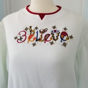 "Believe" Holiday Sweatshirt